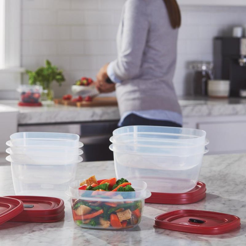 Contenant de rangement facile à trouver pour aliments 24 oz