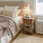 Handwoven Wicker Basket with Scalloped Lid, Sea Grass Storage Basket with Built-in Handles for Shelves-1263747926
