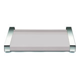 Quattro Rectangular Tray 19.69" - 12 Pieces - Purple