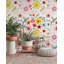 Papier peint fleurs colorées-94401125