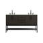 Meuble-lavabo double 60 po-571041341