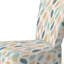 Fauteuil d'appoint abstrait bleu et rose-456664574