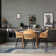 Marble Abstract Blue/Gold Area Rug