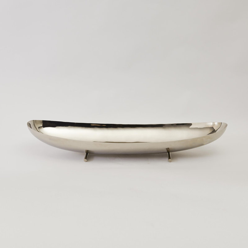 Metal Decorative Plate, 4.5" H x 30" W x 8.5" D