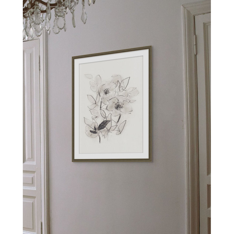 Hellebores At Daybreak 1 Print, 26.25" H x 21.25" W