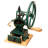 Manual Coffee Grinder - Cast Iron Coffee Bean Grinder with Conical Burr Grind, Adjustable Coarseness, Hand Crank, and Antique Design - Italian Made Espresso Accessories by Classic Cuisine (Green)-121484605