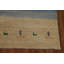 Tapis indien rayé Gabbeh 5 x 8