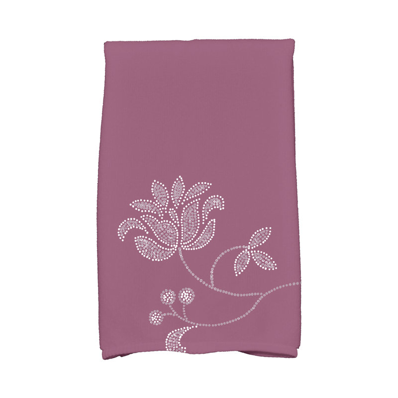 Aouab Hand Towel, Purple
