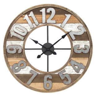 Dallas Cowboys NFL Barrel Wall Clock