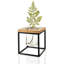 Petit porte-votive cube en verre-245565818
