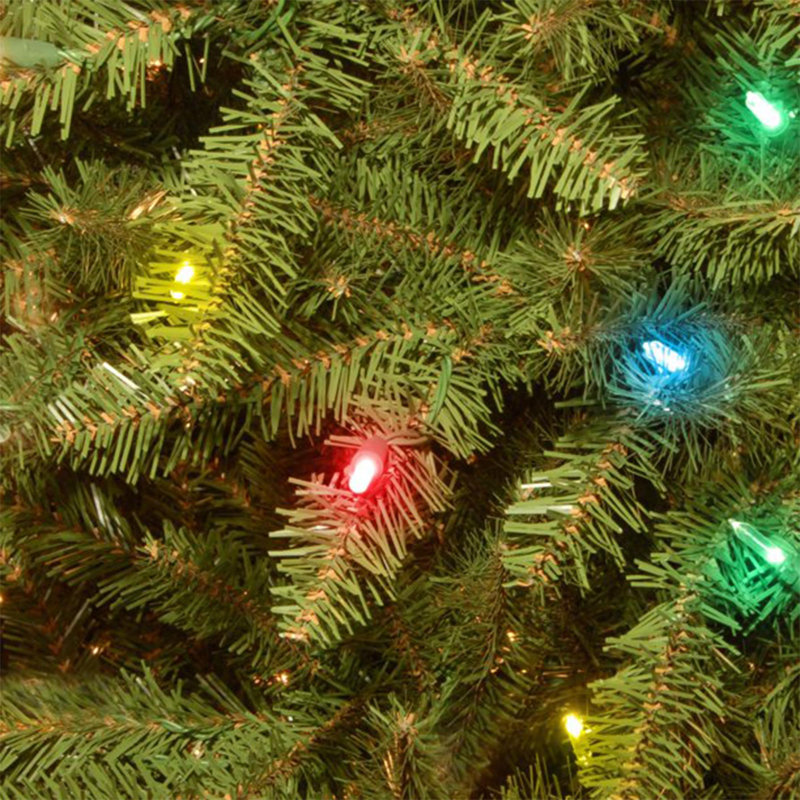 7.5 ft. Dunhill Fir Tree with Multi Color Lights