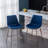 Osy Upholstered Counter Stool with Metal Frame-1217128694