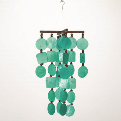 Carillons Woodstock, collection Asli Arts, carillon vert Patina, 21 po