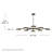 Cava LED Semi Flush Mount-108510861