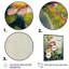 «Painted Blossoming Wildflowers IV», art floral sur toile Bouquet floral-87369037-87369034