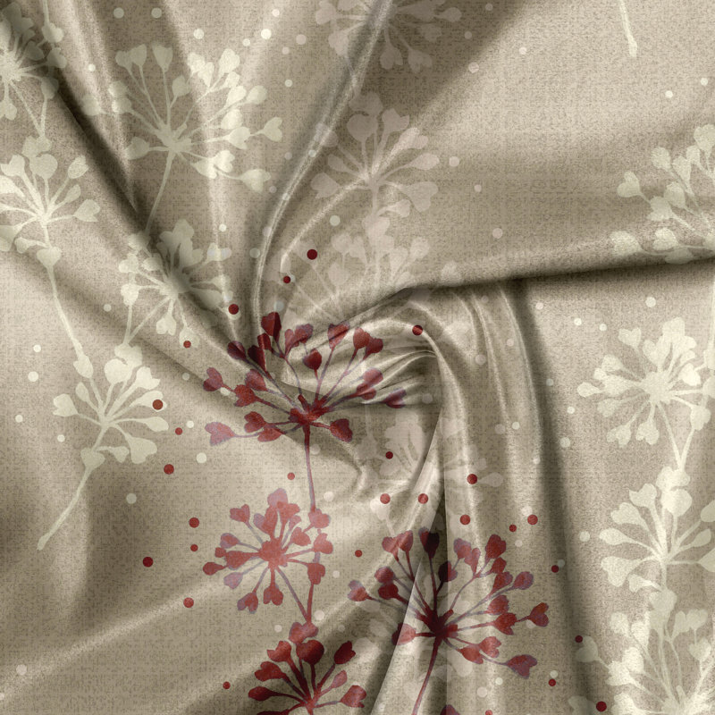 Semi Sheer Curtain Pair