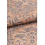 Tapis brun à motif tissé rétro-2063119038