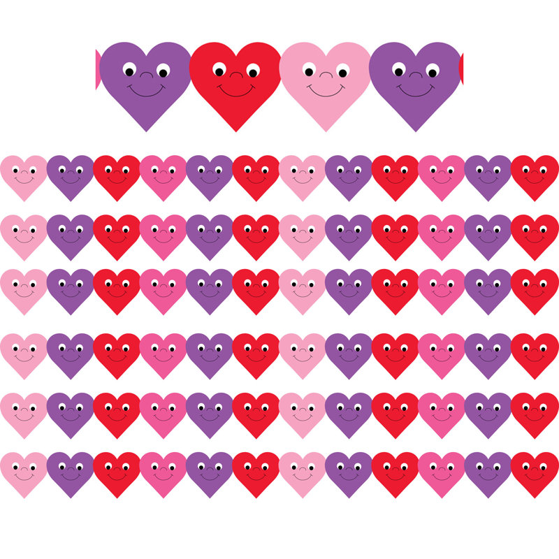 Ensemble de découpes Happy Hearts