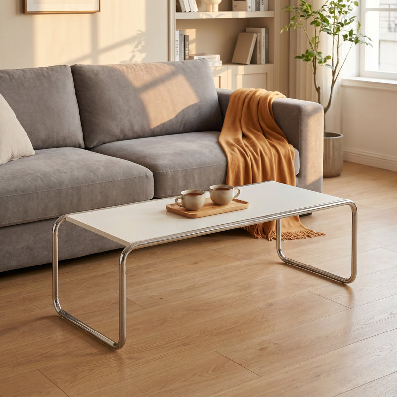 Table basse combinée, H 13,39 po x L 52,95 po x l 19,09 po