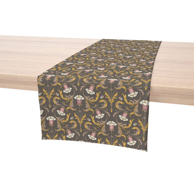 Fabric Textile Products, Inc. Table Runner, 100% Cotton, Floral 148