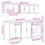 6 Piece Storage System