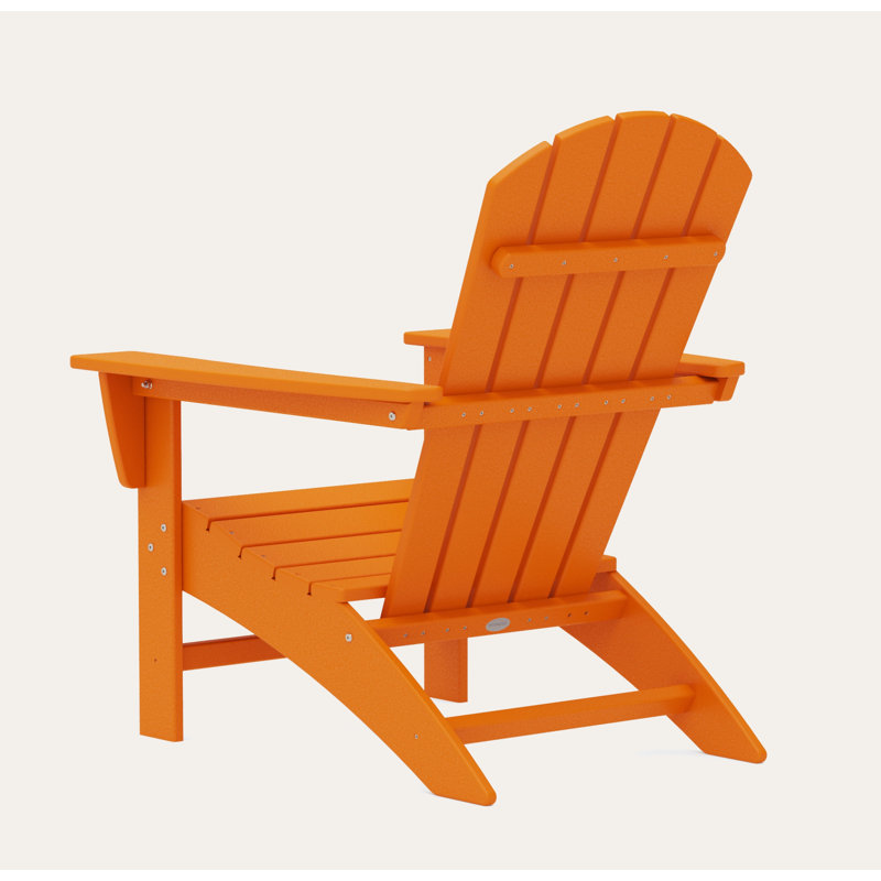 Chaise Adirondack POLYWOOD Nautical, Tangerine