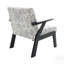 Fauteuil de salon Mid-Century moderne avec coussin de siège confortable pour le salon et le bureau