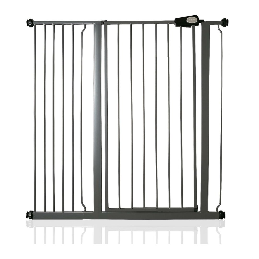 Tall Safety Baby Gate gray