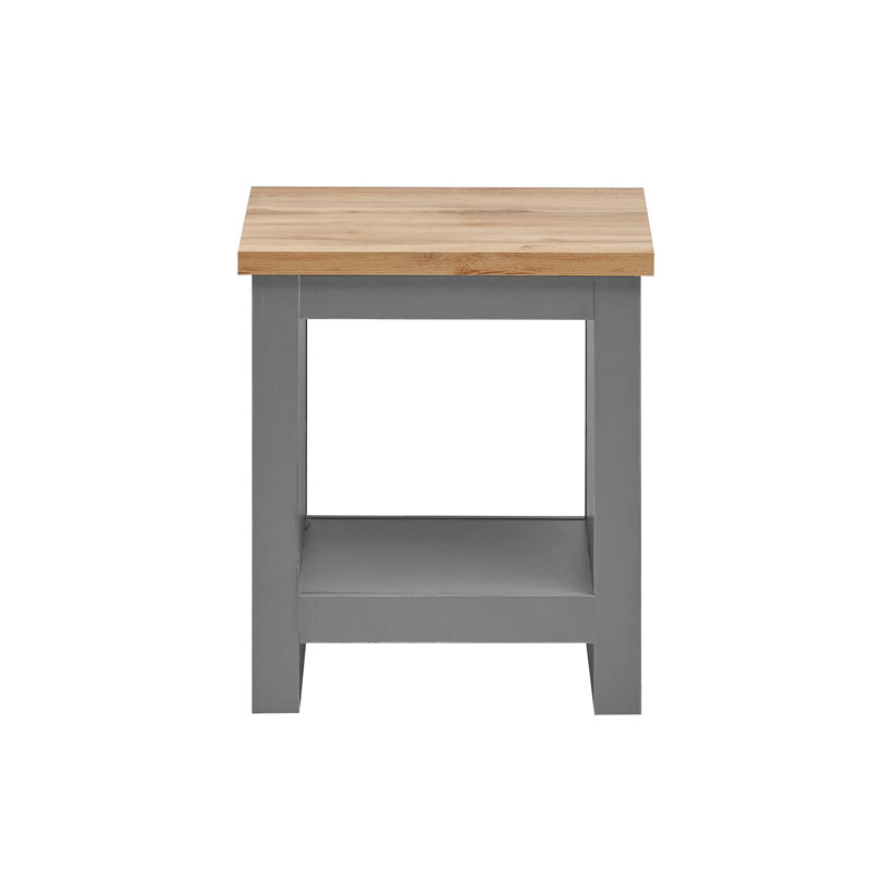 Aquitaine End Table, Grey