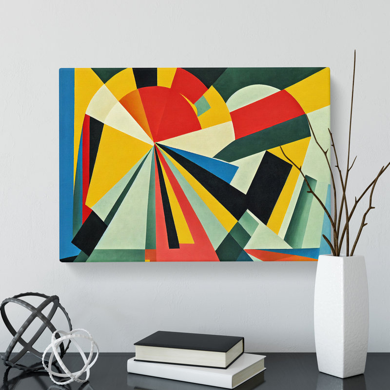Suprematism Art Abstract Vol.2 - Wrapped Canvas
