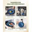 Assiette plate en grès de 10 po Azal-70860098