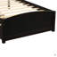 Lit plateforme simple avec deux tiroirs-401449463