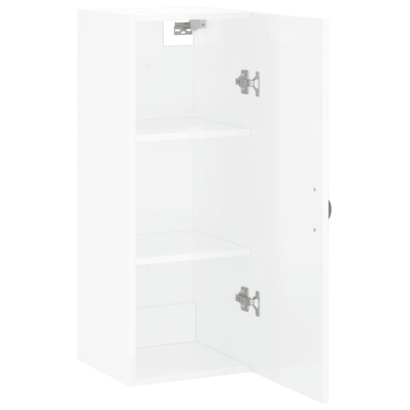 Aaryash Bathroom Cabinet, High Gloss White