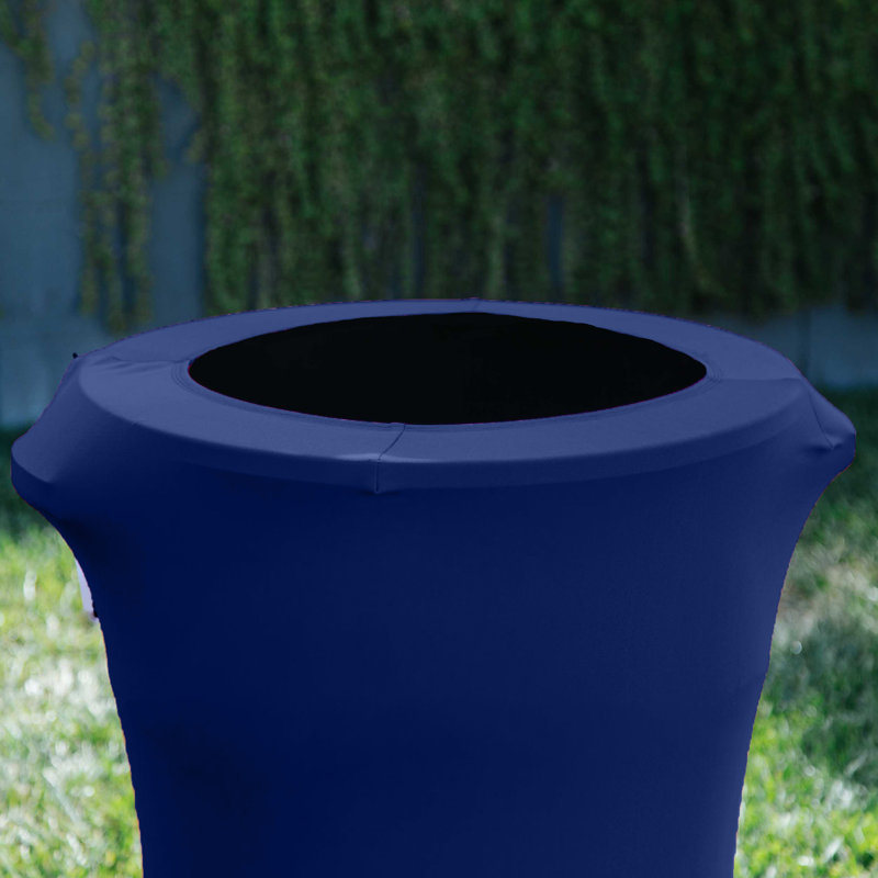 Housse pour poubelle Spandex, Bleu royal