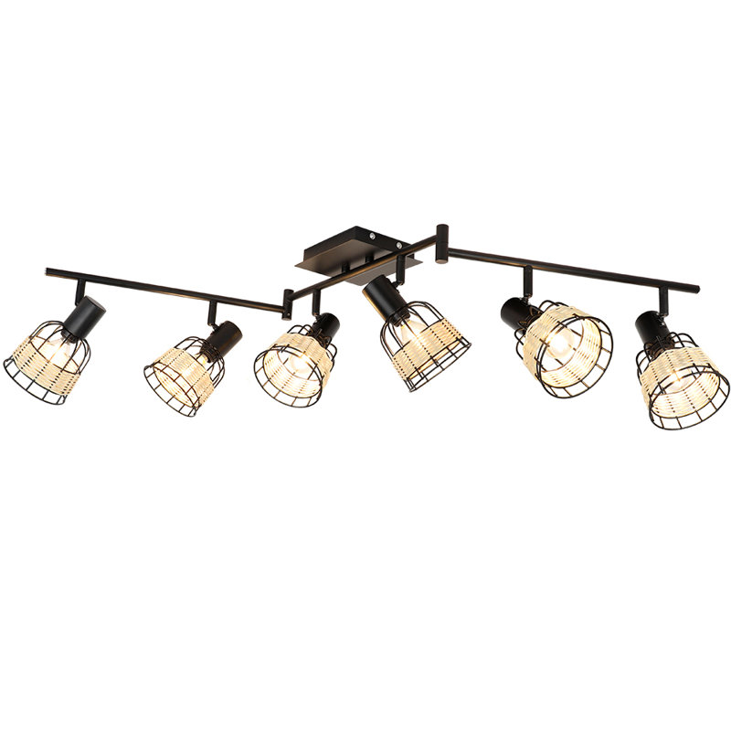 Luminaires sur rail 46 po à 6 lumières Marra