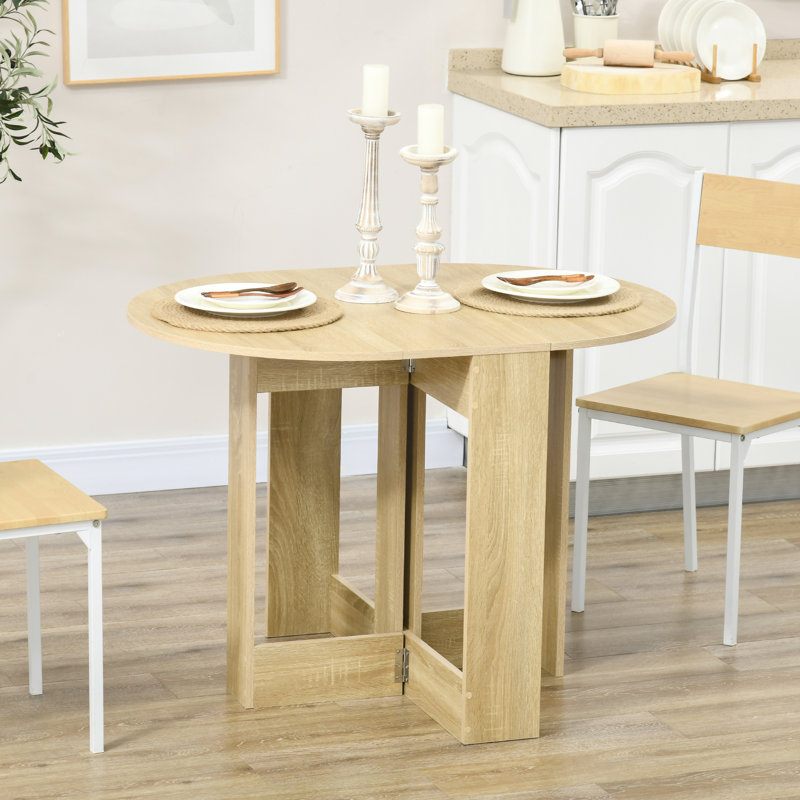 Sefa Extendable Oval Dining Table, Oak