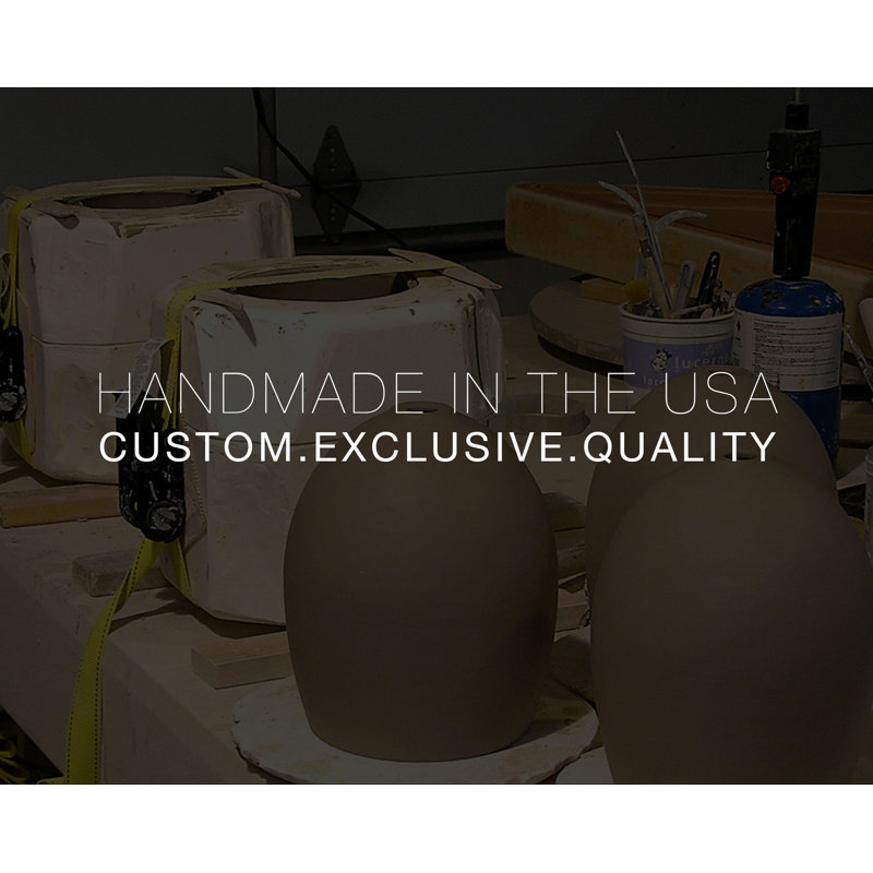 Clay 1 - Light Pendant, Matte Black, LED Bulb, Bronze
