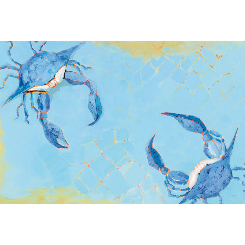 The Stand Off - Wrapped Canvas Painting, 30cm H x 46cm W