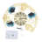 Metal Decorative Wall Clock