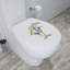 Steven Brown Hannah McWave Flexi-Fix Toilet Seat - Soft Close and Quick Release with Adjustable Hinges, Durable Polypropylene Plastic with Top and Bottom Fixings