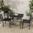 2 - Person Four Leg Dining Set-1844296607-1844296606