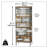 Ingertha 19 Drawer Tall Dresser