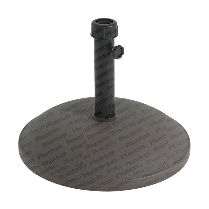 Parasol rond extérieur Ander 68 lb brun