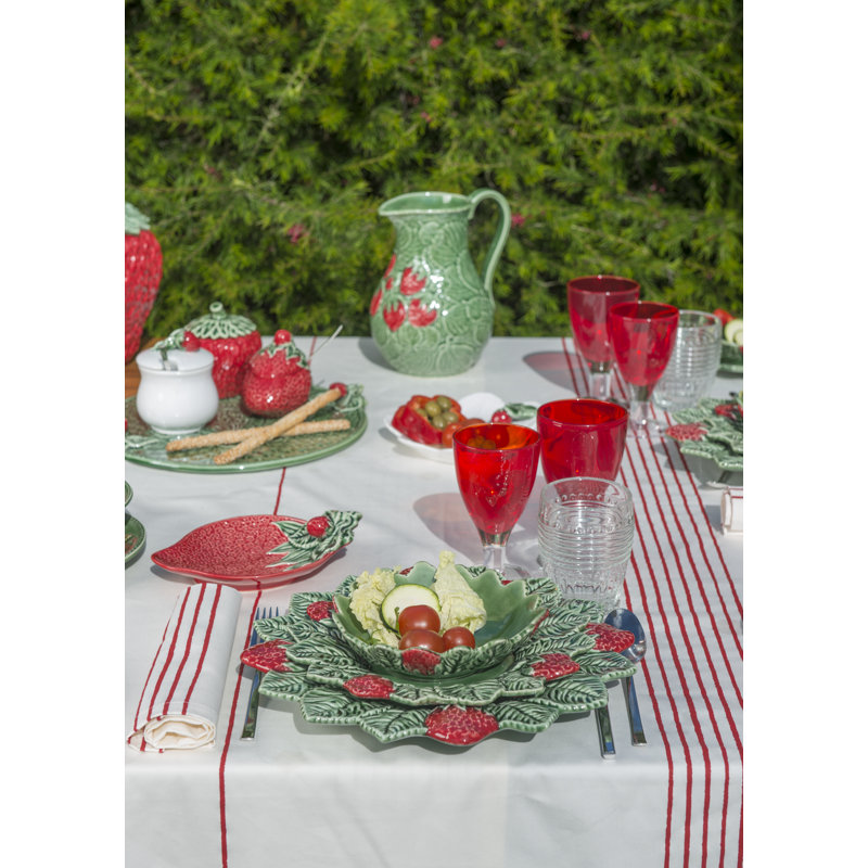 Strawberry Earthenware Dinner Plate