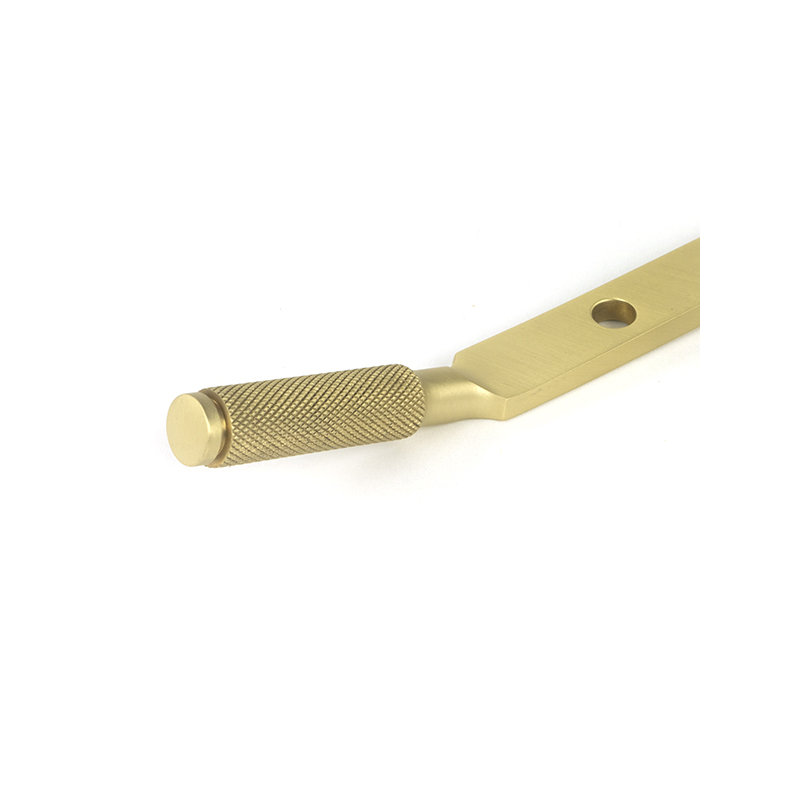 Brompton Satin Brass Stay, 29.2cm H x 1.6cm W x 0.6cm D