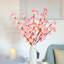 Paquet de 2, branche de jonquille avec lumière, branche de brindille lumineuse, bouquet de fleurs de narcisse artificiel, à piles pour décoration romantique (rose)