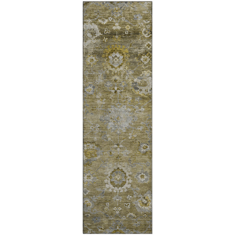Premium Machine Washable Konopka AMF1107 Global Rug