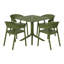 Ensemble repas carré pour 4 personnes-706222873