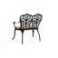 Mobilier d'extérieur en fonte d'aluminium avec banc floral-1335097684