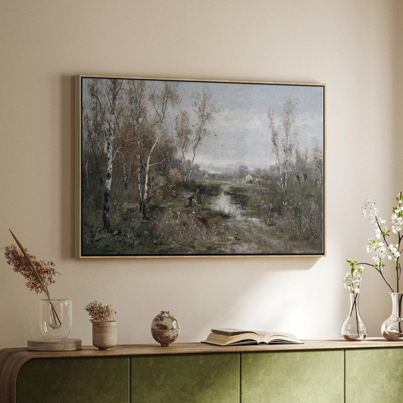 "Vintage Landscape -D XXXI" sur toile